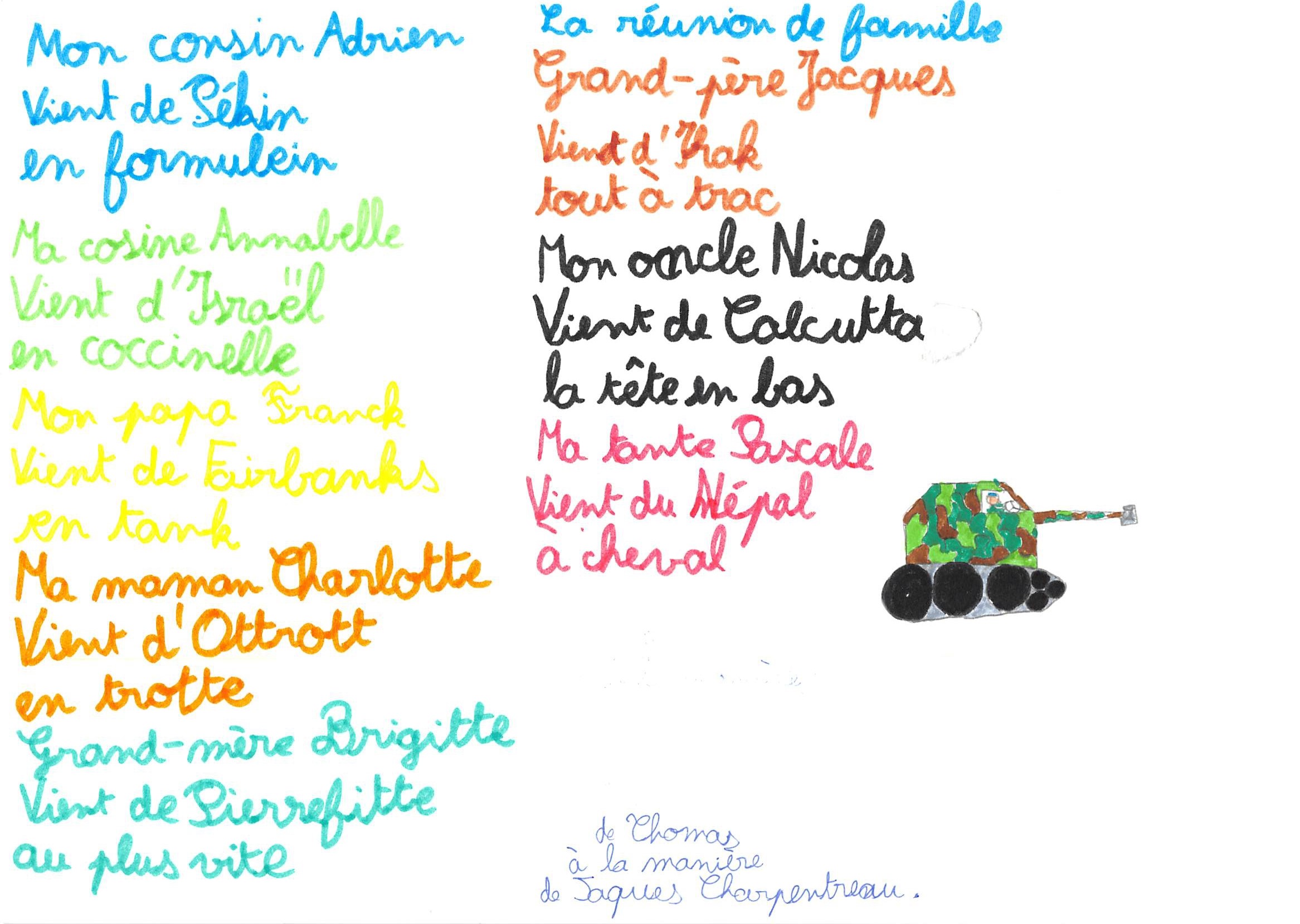 expression écrite CM2